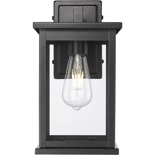 Bowton II 1 Light 11.38 inch Powder Coated Black Outdoor Wall Sconce